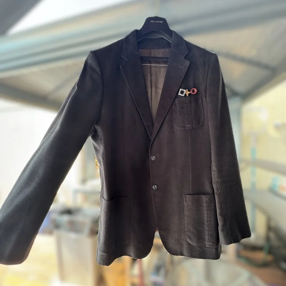 Louis Vuitton Vintage Single-Breasted Jacket, Size FR 56/ US 46 - Picture 3 of 17